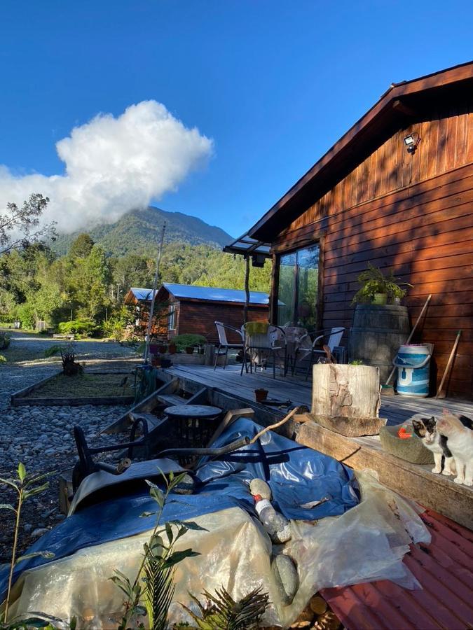 Cabanas & Tinajas Entre Volcanes Hornopiren Zewnętrze zdjęcie